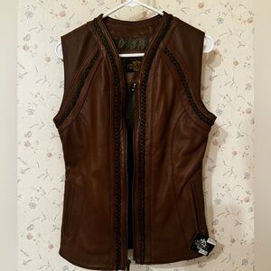 🍂🤎Vest 100% genuine leather🤎🍂